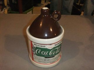 Coca - Cola Nostalgic Syrup Jug - - Cookie Jar