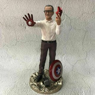 Anime Stan Lee The Father Of Manwei Collectible Art Statue Pvc Figure No Box