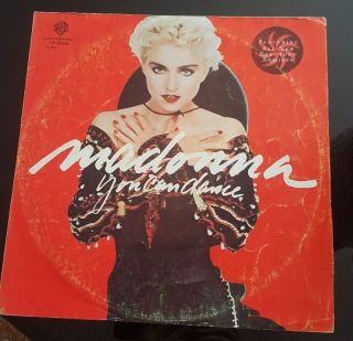 Madonna Mega Rare You Can Dance Album Ecuador Vinyl Lp