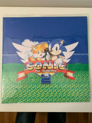 Sonic The Hedgehog 2 Soundtrack Video Game Vinyl Record Lathe Vgm Rare Adventure