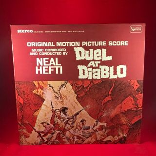 Soundtrack Duel At Diablo 1966 Usa Vinyl Lp Film Ost