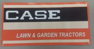 Case Lawn & Garden Tractor Banner - 24 " X 12 "