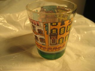 Shot Glass Savannah Georia Liqueur Shotglass 2 1/2 "