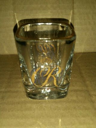 Shot Glass 2 Oz,  Vintage Crown Royal Special Reserve.  First Class Usps 2 - 3 Days.