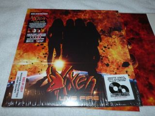 Vixen - Live Fire - Lp (181 Of 300,  With,  White Vinyl) In Factory Shrink