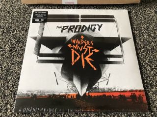 The Prodigy Invaders Must Die 2 X 12 " Clear Vinyl 1000 Copies - Ready To Post