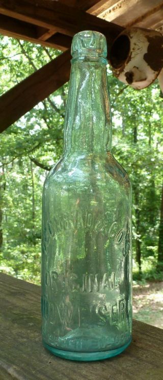 Budweiser Bottle - C.  Conrad & Co.  - Applied Blob Top - 1870s