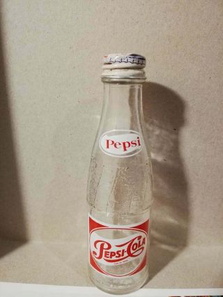 Pepsi Cola Mini Bottle Galss Salt Shaker Made In Mexico In The 60 