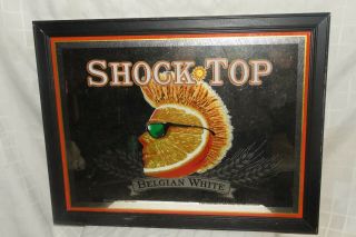 2008 Shock Top Beer Mirror By Anheuser - Busch