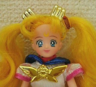 Eternal Sailor Moon Mini Doll Figure With Another Outfit Bandai Rare