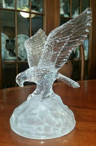 Crystal Eagle Sculpture By Cristal D 
