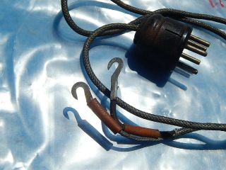 1938 - 1941 Seeburg Symphonola Tone Arm Input Cable Assembly 3