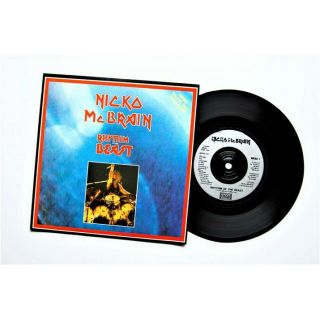 Nicko Mcbrain - Rhythm Of The Beast - 7 " Uk 1991 - Near / Iron Maiden