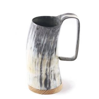Small Ox Horn Tankard Horn Mug Cup Beer Glass Viking Drinking Vessel