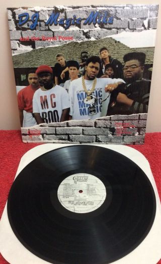 Dj Magic Mike & The Royal Posse - 1990 Vinyl Lp - Old School Hip Hop Electro
