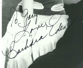 BARBARA EDEN I DREAM OF JEANNIE SIGNED AUTOGRAPHED PHOTO 2