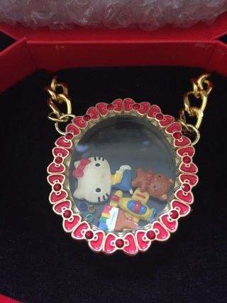 Hello Kitty Con 40th Anniversary Exclusive Loungefly Charm Necklace Le 49 Of 400