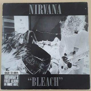 Nirvana Bleach White Vinyl Back To Vinyl Issue