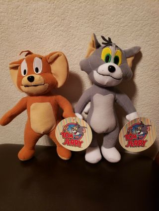 Tom & Jerry Cartoon Plush Doll Toy Factory Stuffed Animal Both