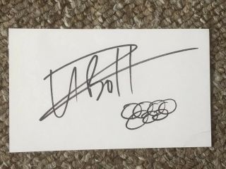 Usain Bolt Hand Signed Autograph Card With Drawing Of Olympic Rings