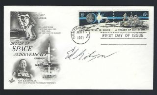 Ed Gibson Signed Cover Nasa Skylab Astronaut
