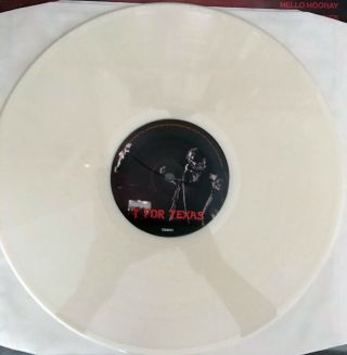 Alice Cooper - T For Texas - Live 1973 Numbered White vinyl,  Poster and 2 stickers 6