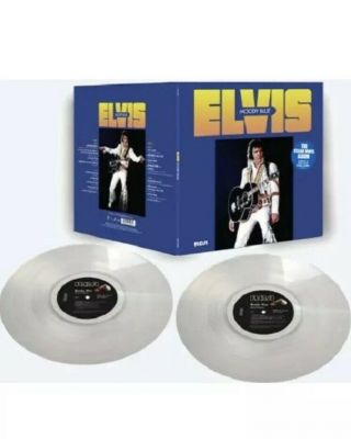 Elvis Presley - Ftd - Moody Blue - 2lp - Clear Vinyl - Deleted - Rare - Numbered - Like -