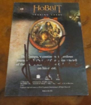 Howard Shore Signed Autographed Card Film Score Hobbit & Lord Of The Rings