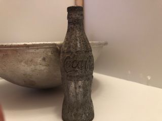 (RARE) coca cola aluminum And Pewter Bowl 3