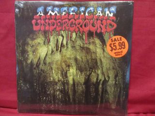 American Underground 3 Lp Mce 1983 Private Ny Hard Rock Heavy Metal Power