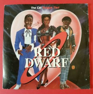 Rare Red Dwarf - The Cat - Tongue Tied - 7 " Vinyl Single W/ Tabby Token