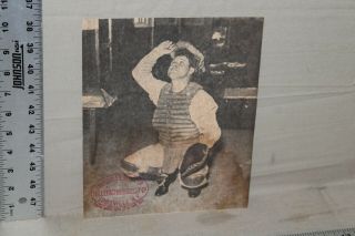 Scarce 1920s Louisville Slugger Baseball Promo Store Sign Babe Ruth Catching Bat