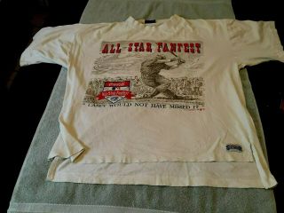 Vintage Coke Baseball Tee Shirt Size Large 1991