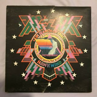 Hawkwind In Search Of Space 1971 Uk Vinyl Lp
