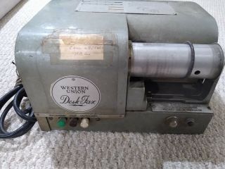 1946 - 1960 Western Union Desk - Fax Antique Telegram/fax Machine