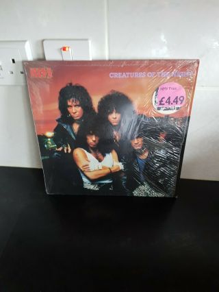 Kiss Creatures Of The Night Netherlands 1985 Vinyl Lp Issue Inner Sleeve Shrink