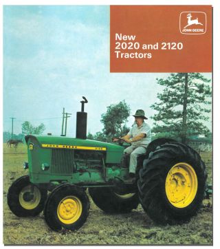 John Deere 2020 2120 Tractor Brochure 1967 To 1972