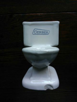 Vintage Salesman Sample Gerber Toilet Bowl