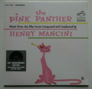 The Pink Panther 50th Anniversary Film Score Henry Mancini - Pink Vinyl Rsd Lp