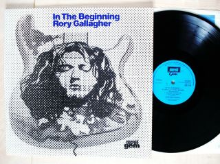 Rory Gallagher In The Beginning - 1c - 1c Uk Lp Emerald Gem Ges 1110 1974 Ex/ex