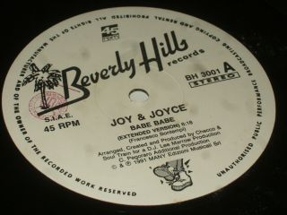 Joy & Joyce ‎– Babe Babe And All Other Records You Wanted.