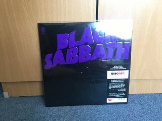 Black Sabbath Master Of Reality Rhino 2010 Vinyl Lp W/poster