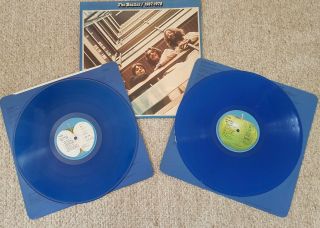 The Beatles 1967 - 1970 Double Blue Album In Blue Vinyl Limited Edition In Vgc