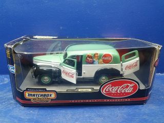 Matchbox Coca Cola 1940 Ford Sedan Delivery Van 1:18 Scale