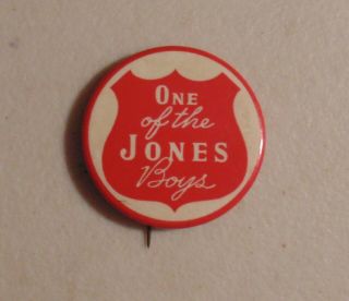Frank Jones Brewery Hampshire Beer Ale Advertising Pin Button Prohibition