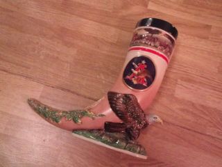 Anheuser Busch Tradition Ceramic Horn.  Home and garden,  man cave. 2