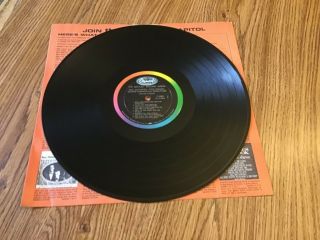 “The Beatles Second Album” U.  S.  1964 LP in Sears baggie near - 8
