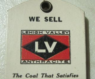 Lehigh Valley Anthracite Coal Advertising Thermometer Lvrr Easton Pa