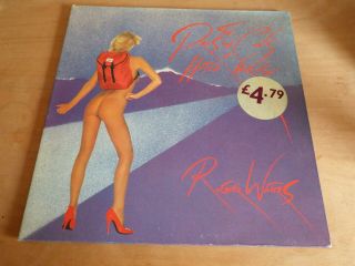 Roger Waters,  Pros,  Cons Of Hitch Hiking,  Vinyl Lp,  A2u B2u Uk 1st Press Ex,  /nm