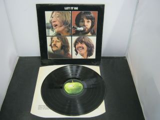 Vinyl Record Album The Beatles Let It Be (45) 62